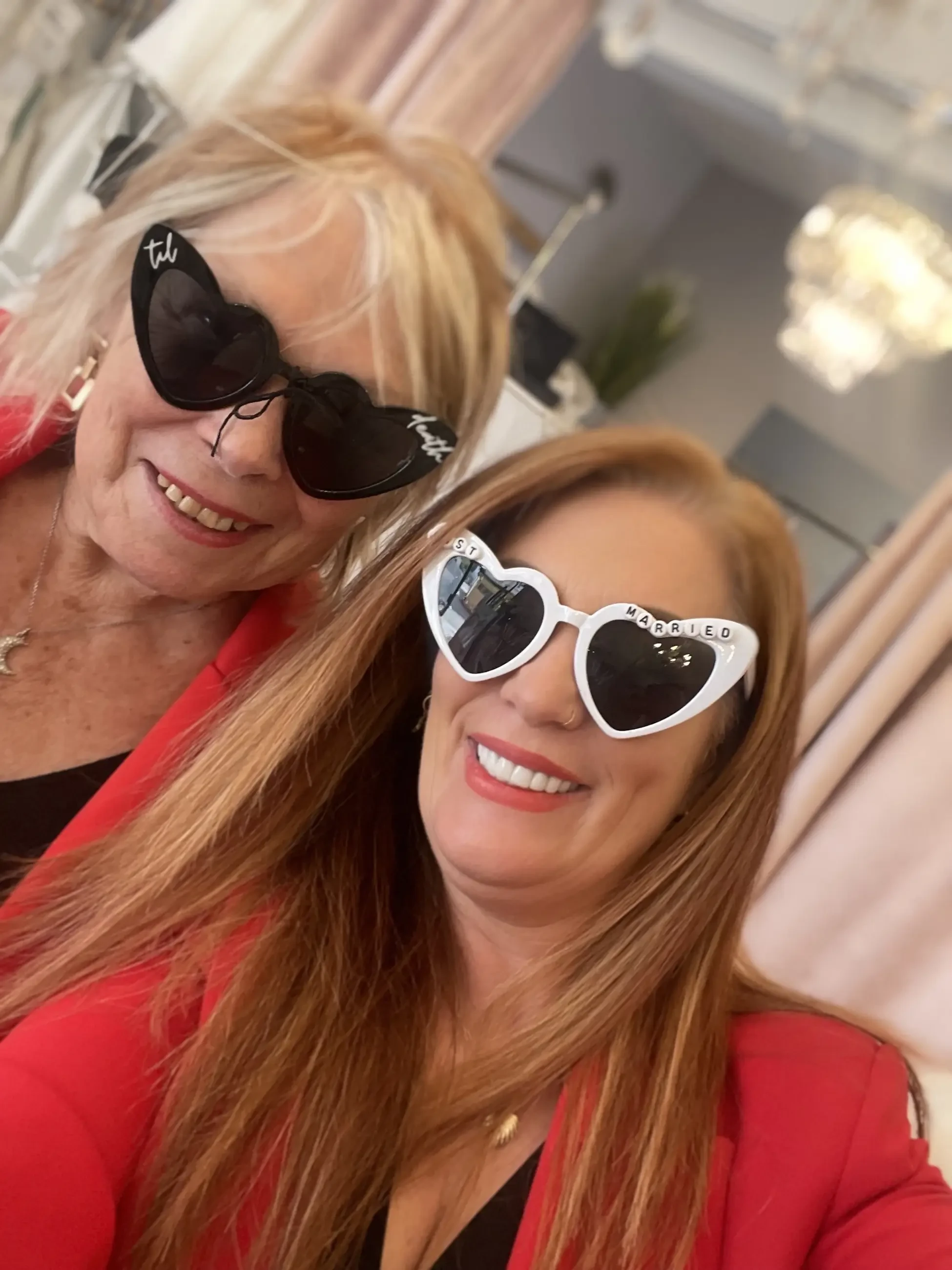 Carol and Kirsty