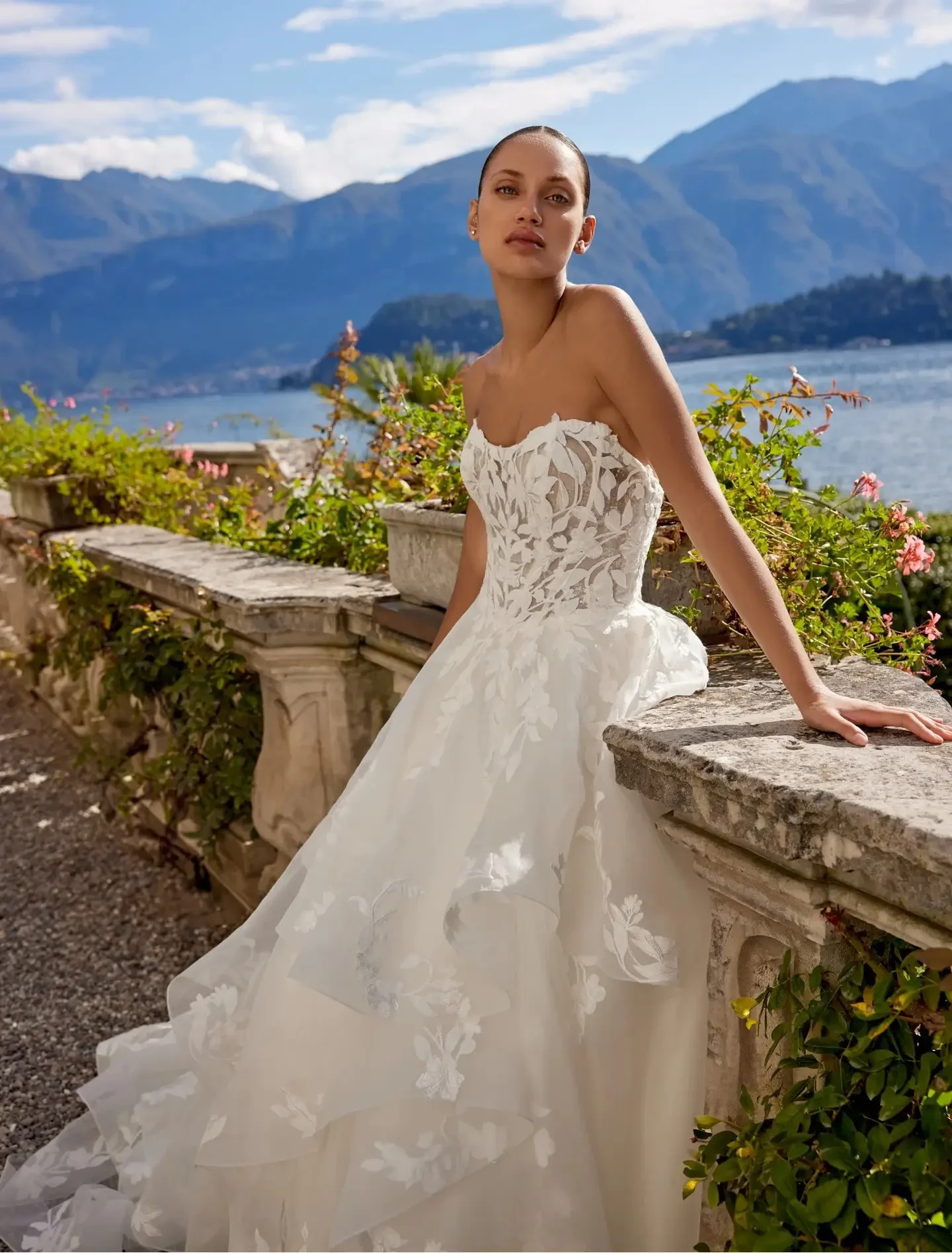 Justin Alexander gown Fall 2025